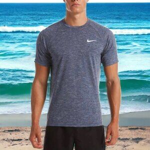 Nike Swim Dry-Fit Hydroguard Shirt UPF 40+ NESSA589-440 Men's XL NEW